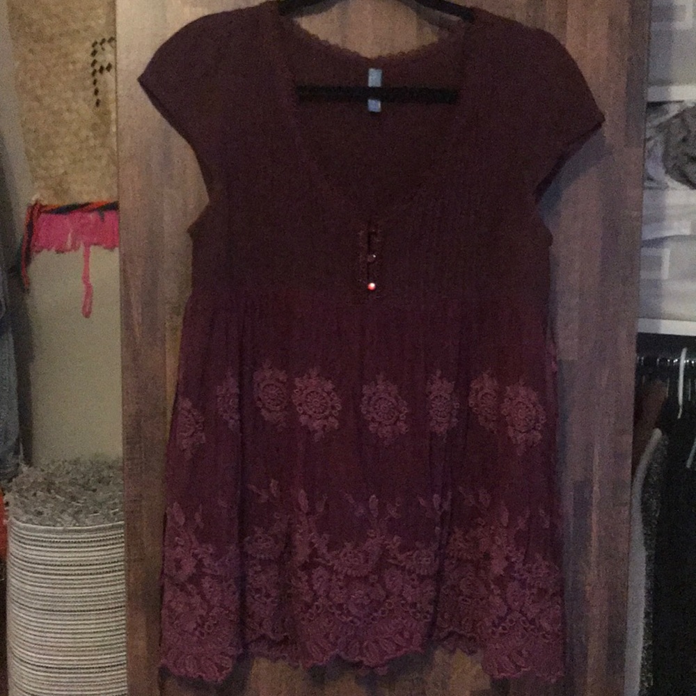 Delicate Free People Blouse